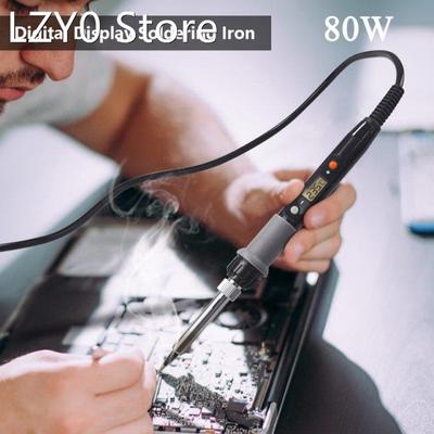 Soldering Iron EU/US 110V/220V 80W Digital Soldering Iron Se