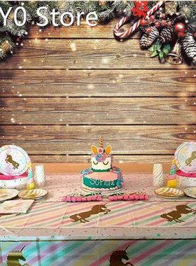 6 Sizes Christmas Photography Backdrop Snowflake Glitter Woo