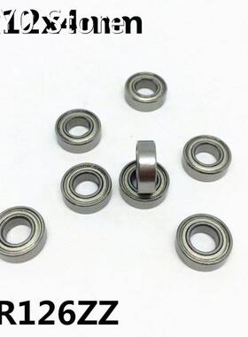 50Pcs MR126ZZ L-1260ZZ 6x12x4 mm Deep Groove Ball Bearing Mi