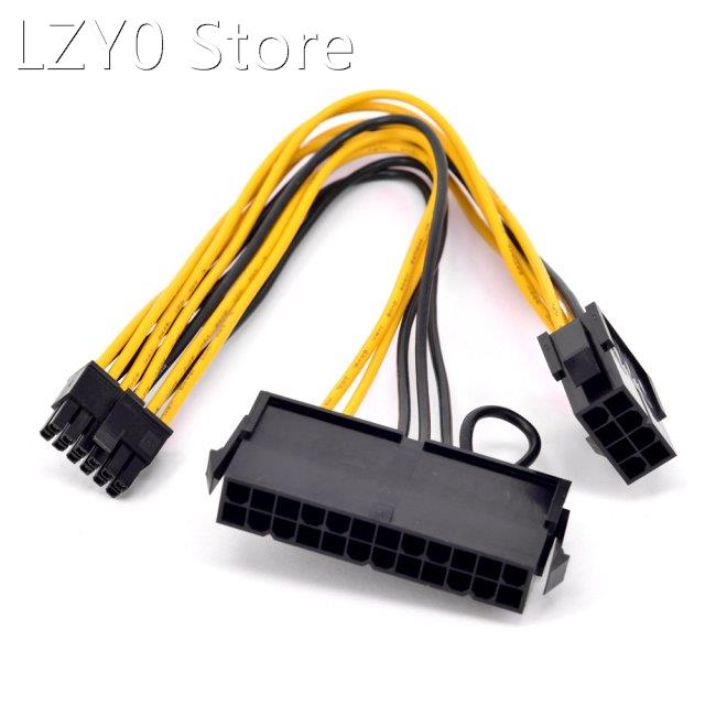 For DELL C6100 Workstation 12pin to CPU 8Pin ATX 24Pin Power