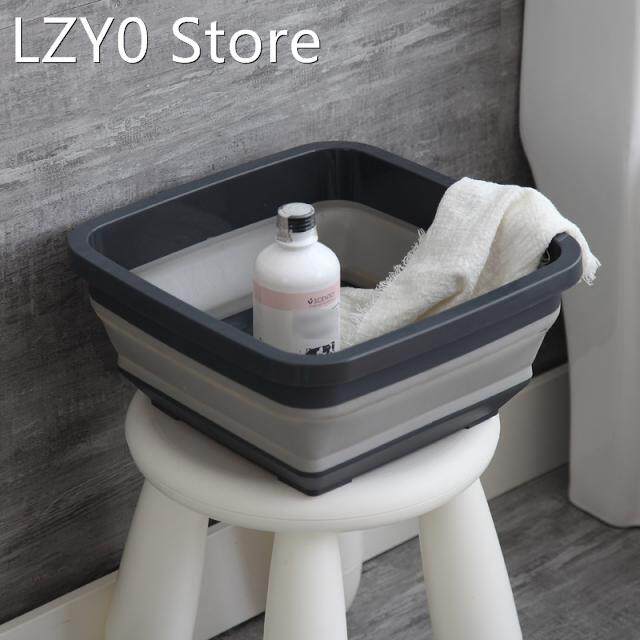Portable Folding Bucket Foldable Basin Fishing Camping Car W