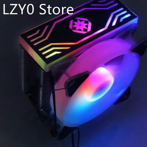 K1KF RGB CPU Cooler, Single Tower CPU Air Cooler, 4 Heat-Pip