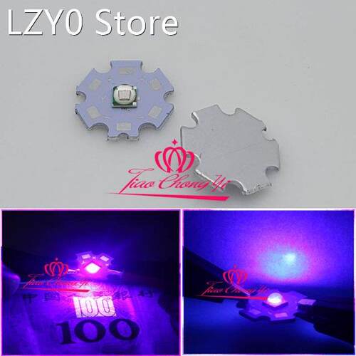 10PCS T6 10W 5050 UV Ultra Violet 395-400nm SMD LED Emitter