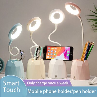 Desk Lamp Eye Protection Learning USB Rechargeable Plug in