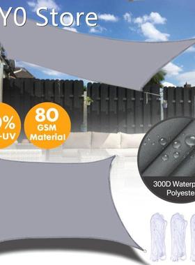 Large Square Sunshade Outdoor Canopy Garden Patio Pool Water