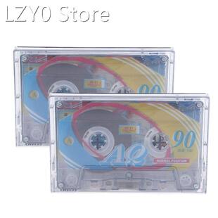 AXYB 2Pcs Newly Standard Cassette Blank Tape Player Empty Ta