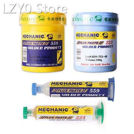 MECHANIC 223/559 Solder Paste Highly Active Flux Help Repair