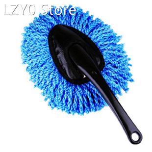 Car Duster Blue Small Wax Tow Washable Triangular Brush With