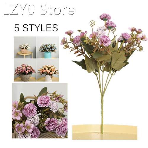 Artificial Carnation Flower Home Decoration Accessories Fake
