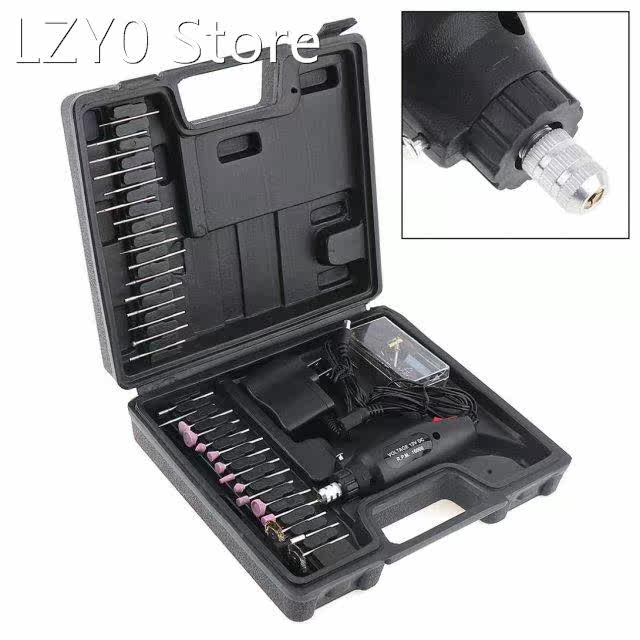 110 / 220V Rechargeable DC 12V Electric Grinder with Va