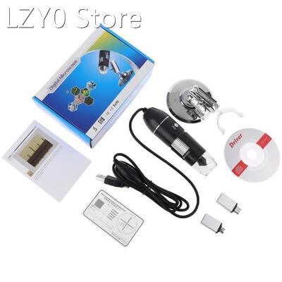 3in1 Digital Microscope 1600X Support PC Type-C Micro-USB Ph