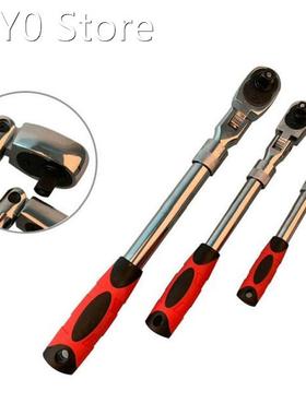 72Teeth Telescopic Ratchet Spanner Automatic Quick Release F