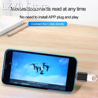 USB C Thunderbolt 3 Adapter USB-C OTG Type C Converter For M