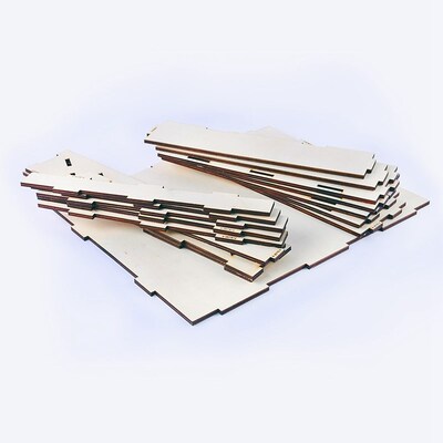 Wooden Paint Rack Stand Painting Ink Bottle Storage Holder O