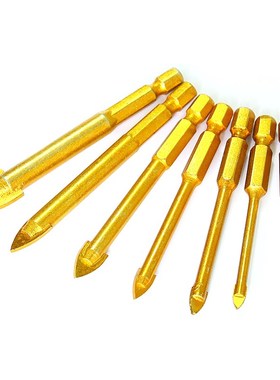 7pcs/Set Quality Drill Bits Carbide Alloy Titanium Plated Tr