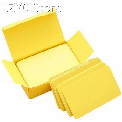 100pcs/ Message Paper Blank Card DIY Graffiti Word Cards Gif