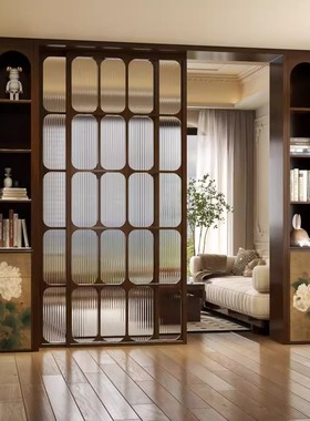 厨房门折叠门隔断门法式推拉门书房门阳台卧室门中古风木门吊轨门