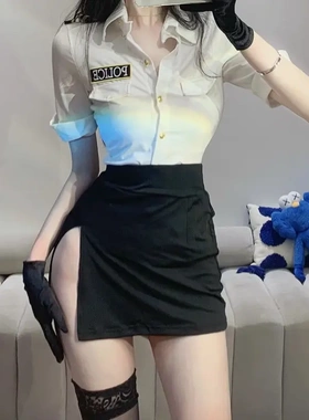 密会Tryst职业制服cos女警套装制服保密发货职业女性服制服装