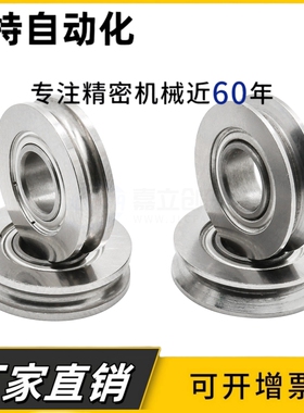 带槽深沟球轴承 U形槽/V形槽 BAJ01 BAJ02-d3 d4 d6-D12 D14 D16