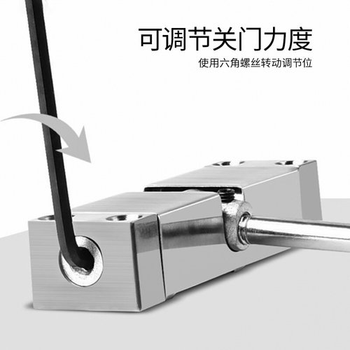 。推拉门自动闭门器神液压器弹簧门缓冲家用关门关门器免打孔