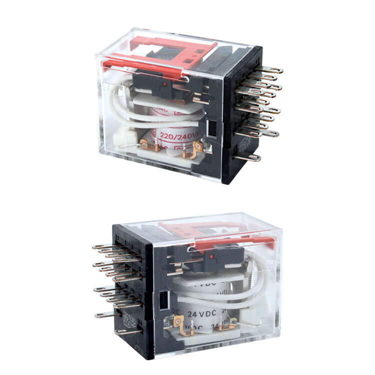 MY。220V原装OMRON中间继电器MY4N-GS 220/4N240VAC AC小型-J 正