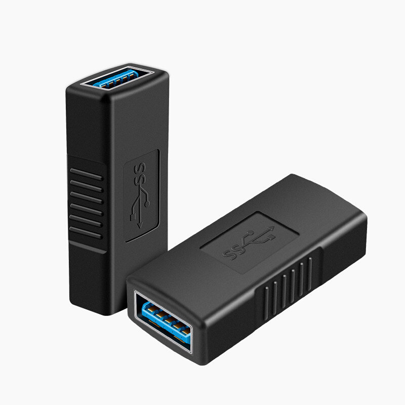 好货。电视通usb母对母转接头笔记本直高速usb3.0延长线连接桌上