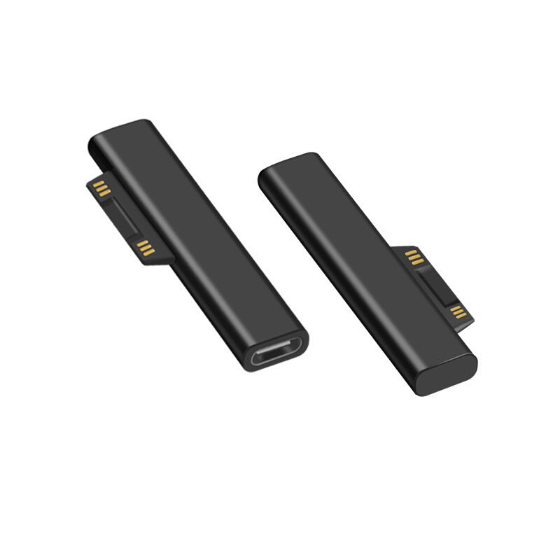 好货。o4Type-转C充电母头接转surface吸磁公弯头PD转换头 微软pr