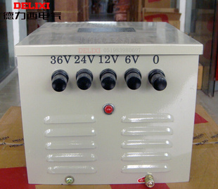 极速纯 380V220V变4V12V6 德力西铜行灯36V2照明变压器JMB 200VA