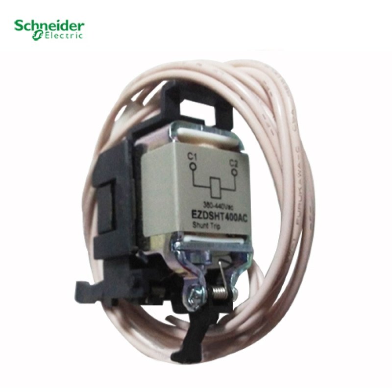 。施耐德塑壳断路器EZD160/250附件24V分励脱扣器线圈D