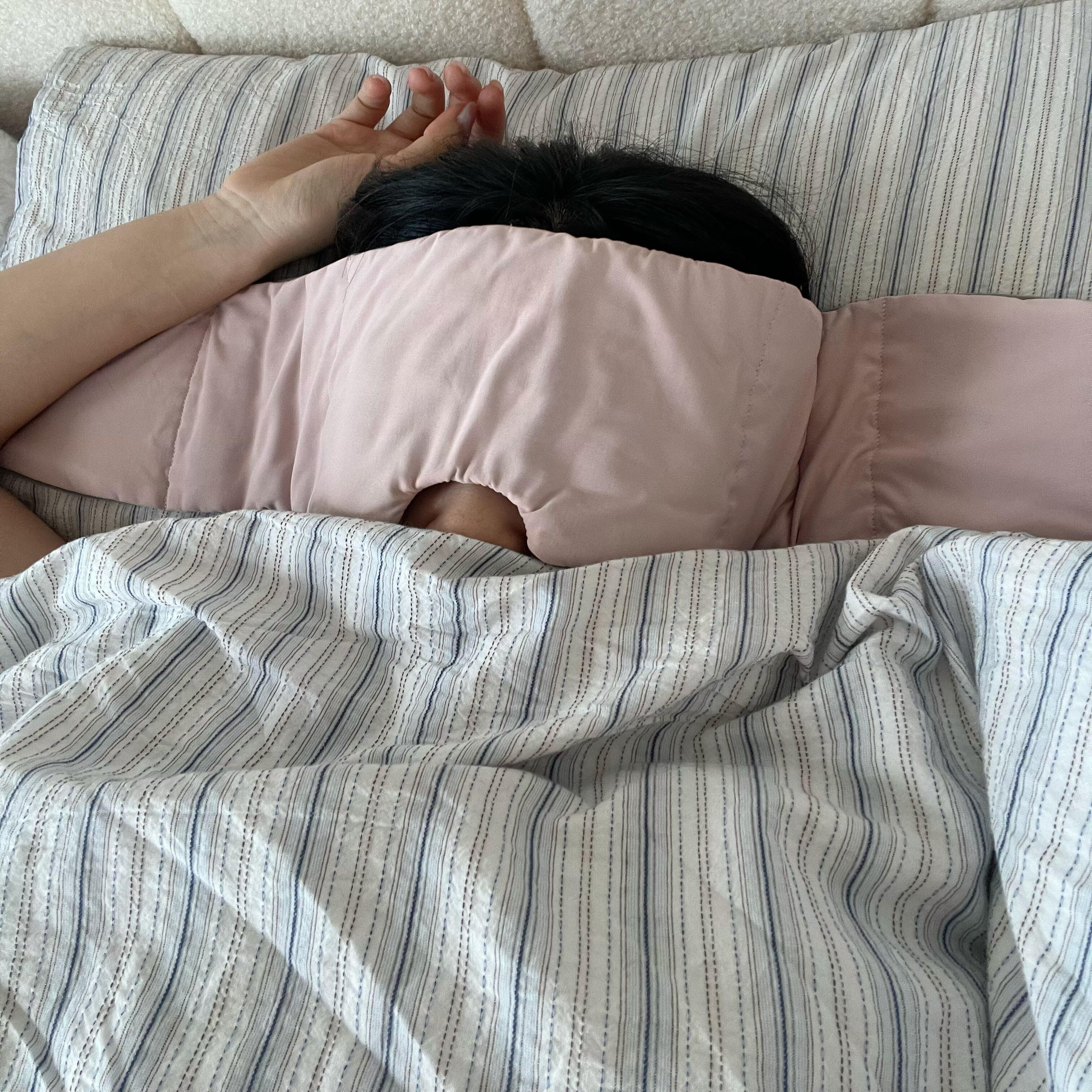 【失眠救星】重力眼罩深度睡眠辅助神器微压遮光缓解疲劳专用新款