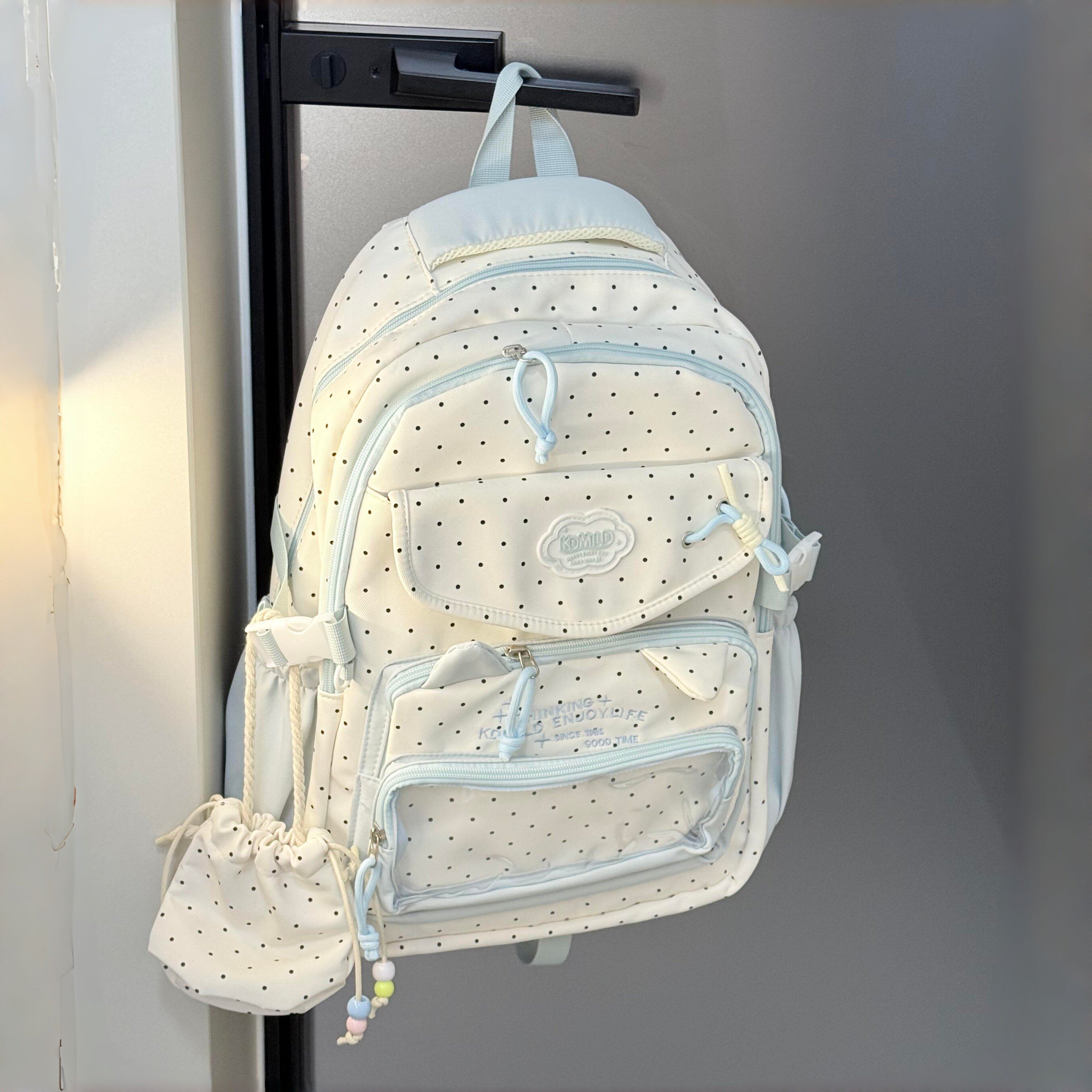 【仙女の痛包】双肩包ins小众女包男款初中小学生上学可爱高颜值