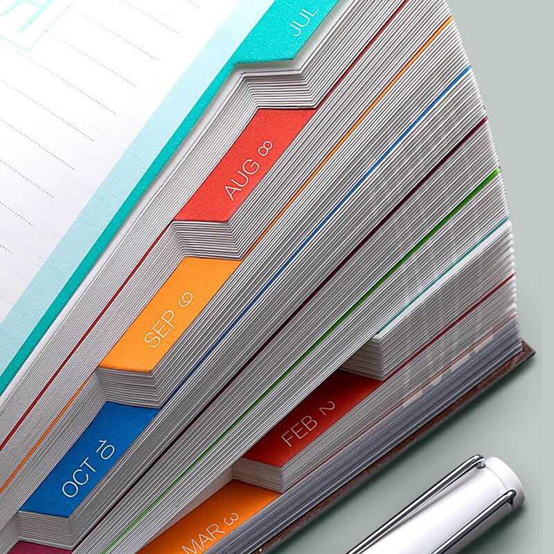 。2022管理年效率日程本365时天日记本间一日一页自律打卡计划表