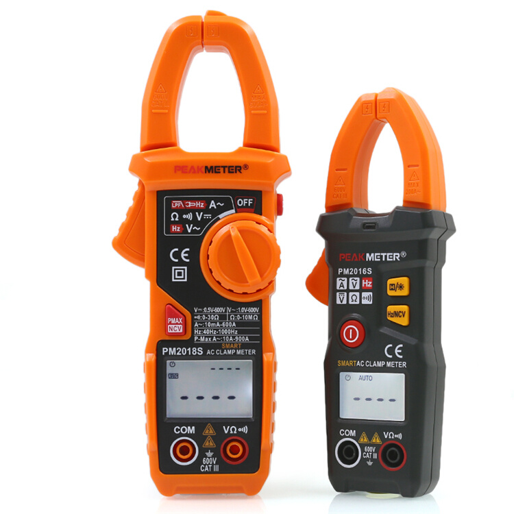 。华谊流PM2118S电 2018S交直流钳形表万用表全自动智能防烧数字