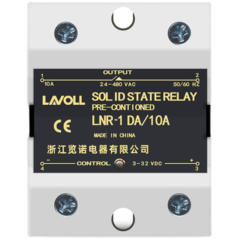 。固态继电器SR单相模块220V交流小型固体12V24V直流控制交流S-4