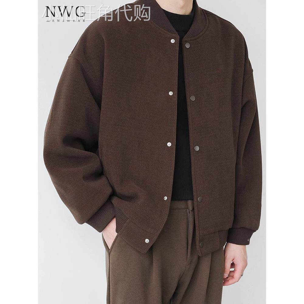 棒球服外套男潮牌春秋季2025新款高级感韩系修身夹克男士休闲上衣