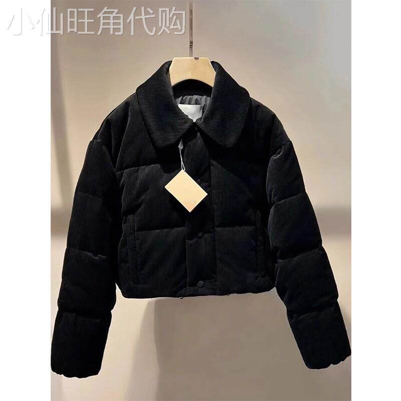 今年流行高级感超好看小个子黑色棉服短款棉袄外套女秋季新款爆款