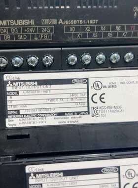 议价三菱CCLINK模块AJ65SBTB1-16DT二手拆机，实
