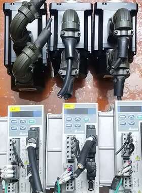 议价台达伺服电机ASD-A1021LA+马达ASM 10L250