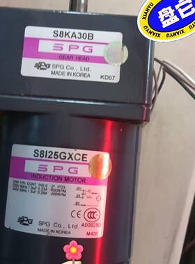 议价韩国SPG定速马达    S8Ⅰ25GXCE ／ S8KA3