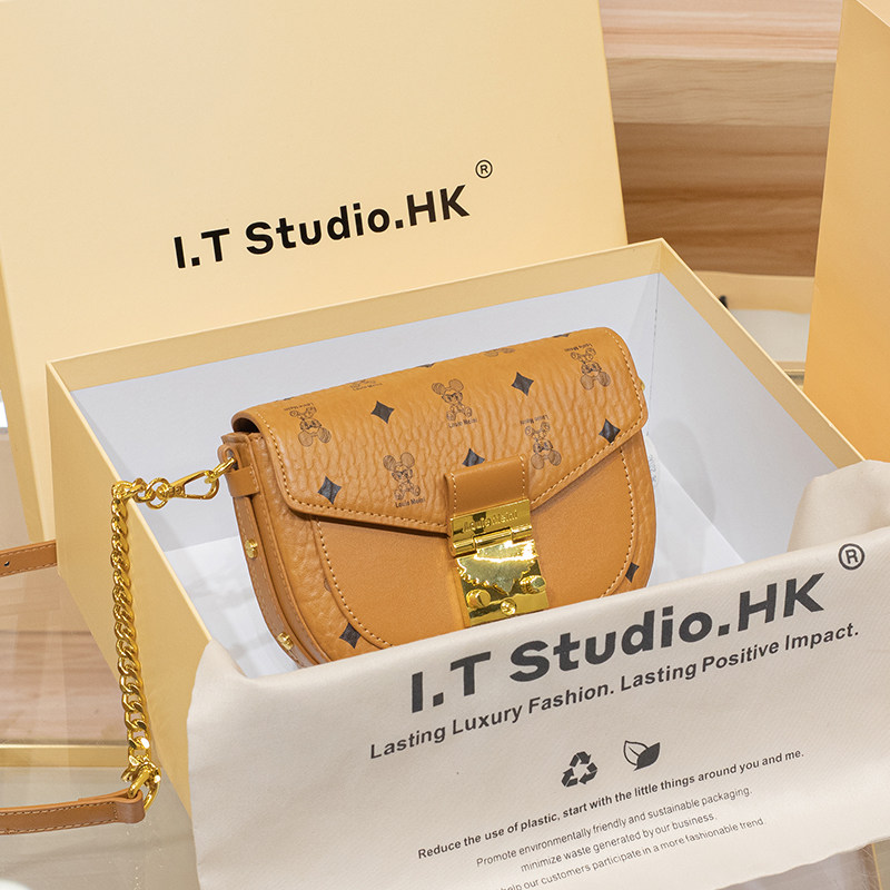 CITEX LV官方旗舰店香港真皮包包女款2025新款马鞍包秋冬小众高级