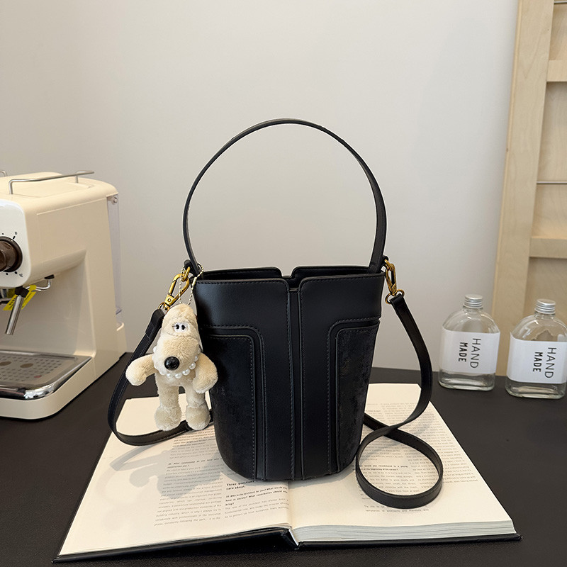 CITEX LV官方旗舰店新中式国风流行高级感水桶包包女2024新款时尚