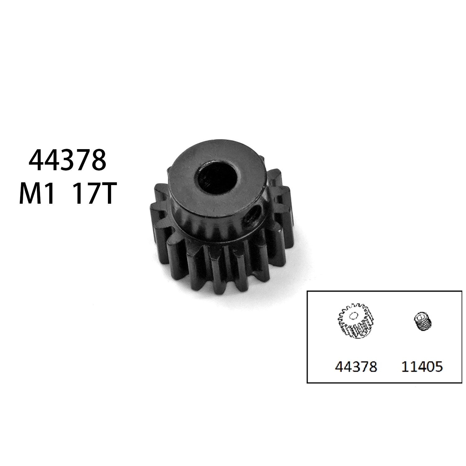 CROSSRC 大恐龙 1/6电机齿17T  44378  CS-97401447