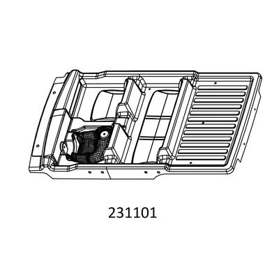 CROSSRC EMOX2内饰套件（透明） 231101  CS-97401187