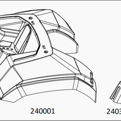CROSSRC 拖拉机 大铁牛 TL4驾驶室 240001 CS-97401380