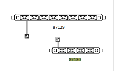 CROSSRC AT6车顶辅助灯87129 87130  CS-97401031