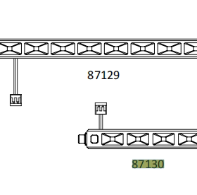 CROSSRC AT6车顶辅助灯87129 87130  CS-97401031