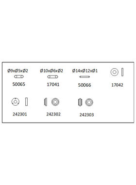 CROSSRC 大恐龙 1/6避震密封件  CS-97401477