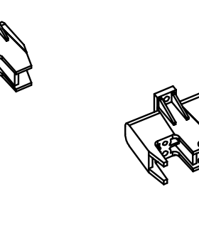 CROSSRC DC8脊管吊架34920 34921 CS-97400987