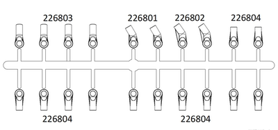 CROSSRC 大犀牛  EMOX 球头扣组件 和 加强球头扣  CS-97401085