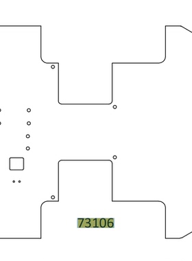 CROSSRC 大老虎攀爬车 EMOX3 货斗装饰铝片 73106 CS-97401222